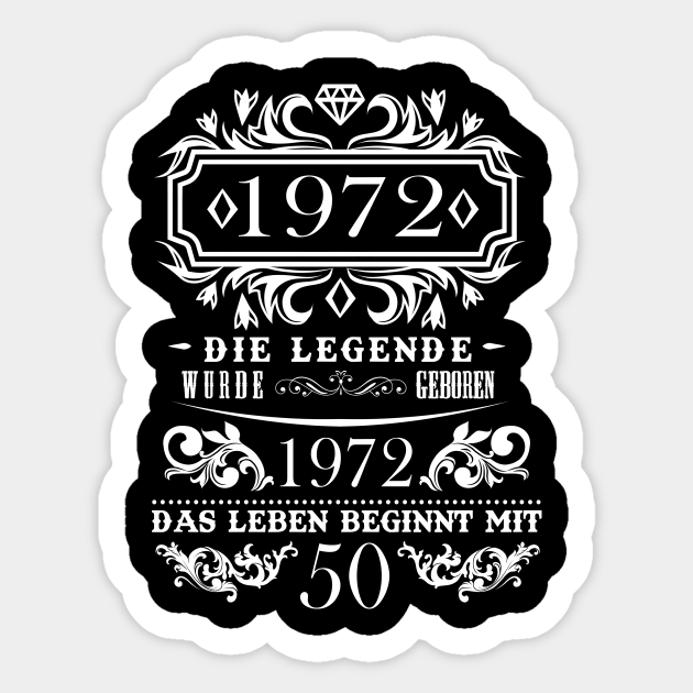 Jahrgang 1972 Geburtstag Sprüche Vintage 50. Geburtstag 1972 Vintage